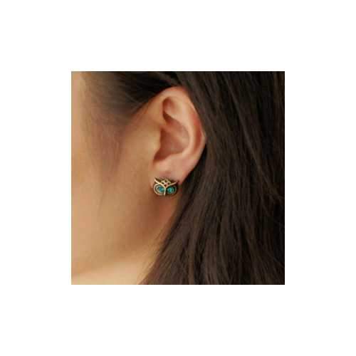 Eyes Owl Ear Stud