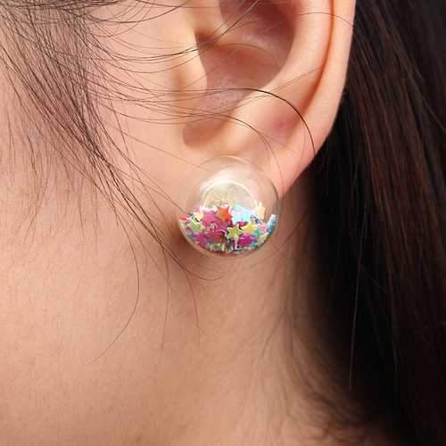 Ball Stars Ear Stud
