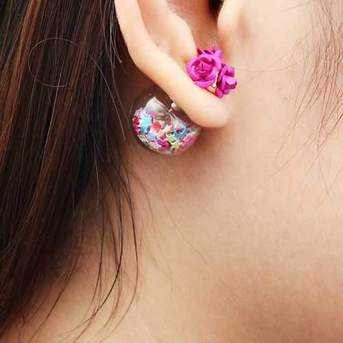 Ball Stars Ear Stud