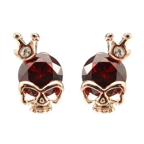 Skull Crown Ear Stud