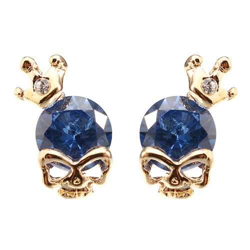 Skull Crown Ear Stud