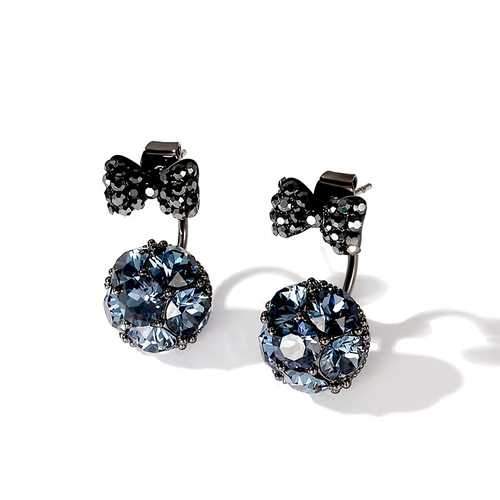 Bowknot Ball Earrings